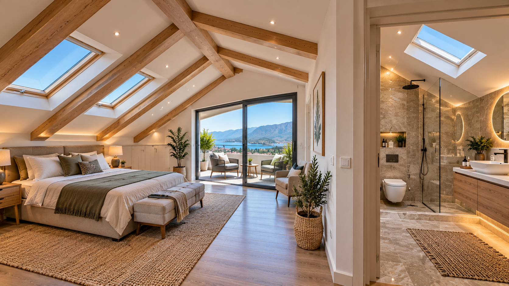 Fethiye Çatı Katı Tadilatı, Çatı Yükseltme ve Banyo Projesi