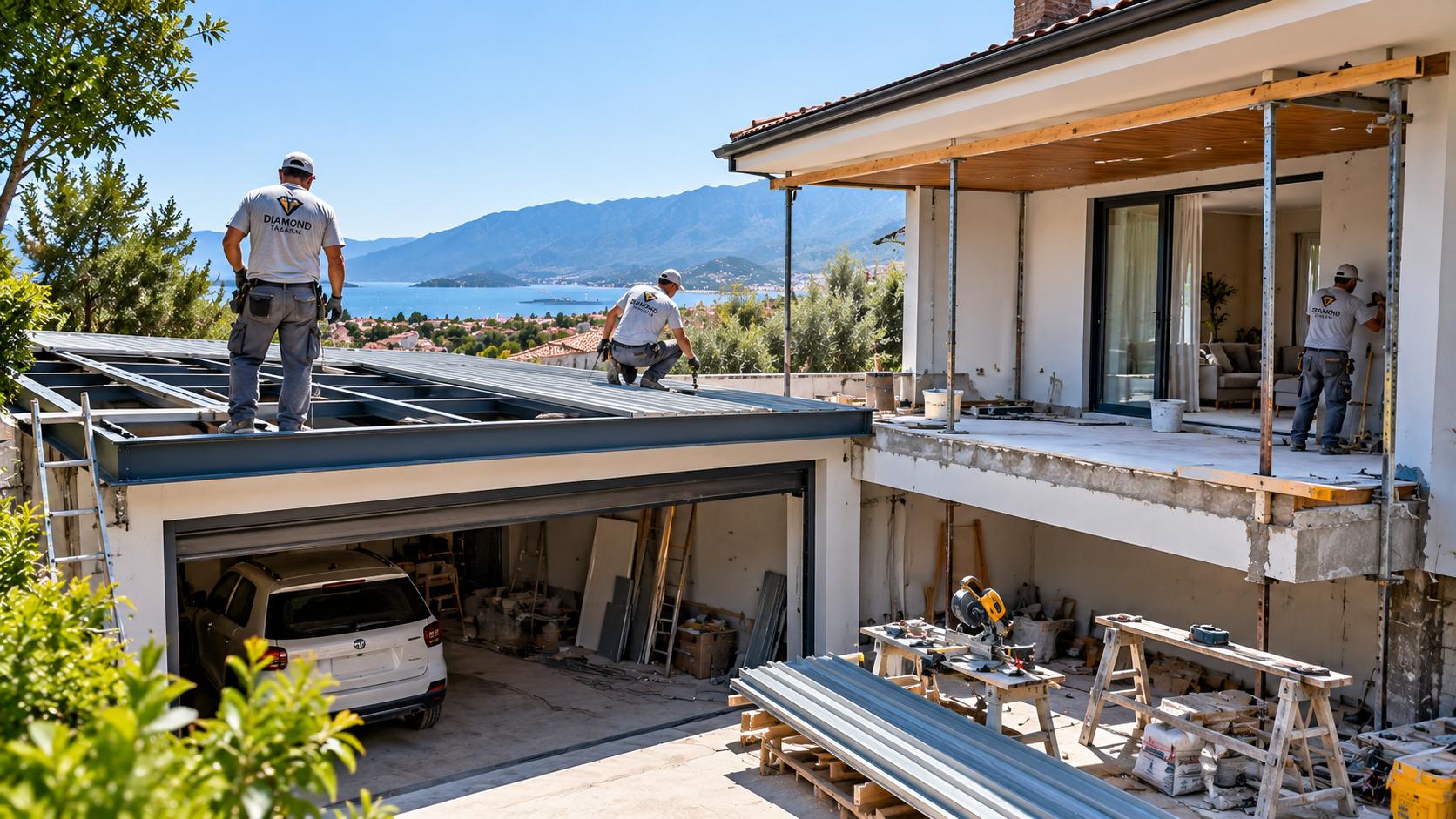 Fethiye Cam Balkon, Çatı ve Dış Mekân Tadilat Projesi