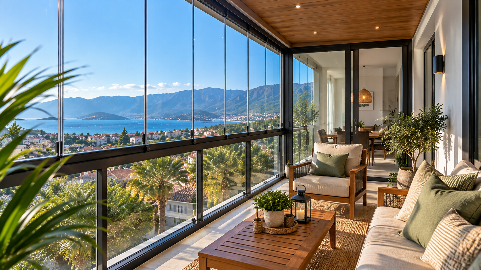 Fethiye Daire Tadilatı, Banyo ve Cam Balkon Yenileme Projesi